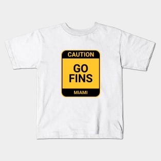 GO FINS Kids T-Shirt